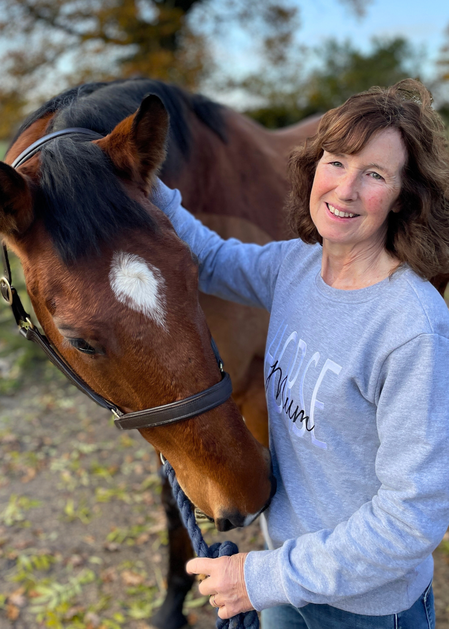 Horse Mum Crew Neck Sweatshirt