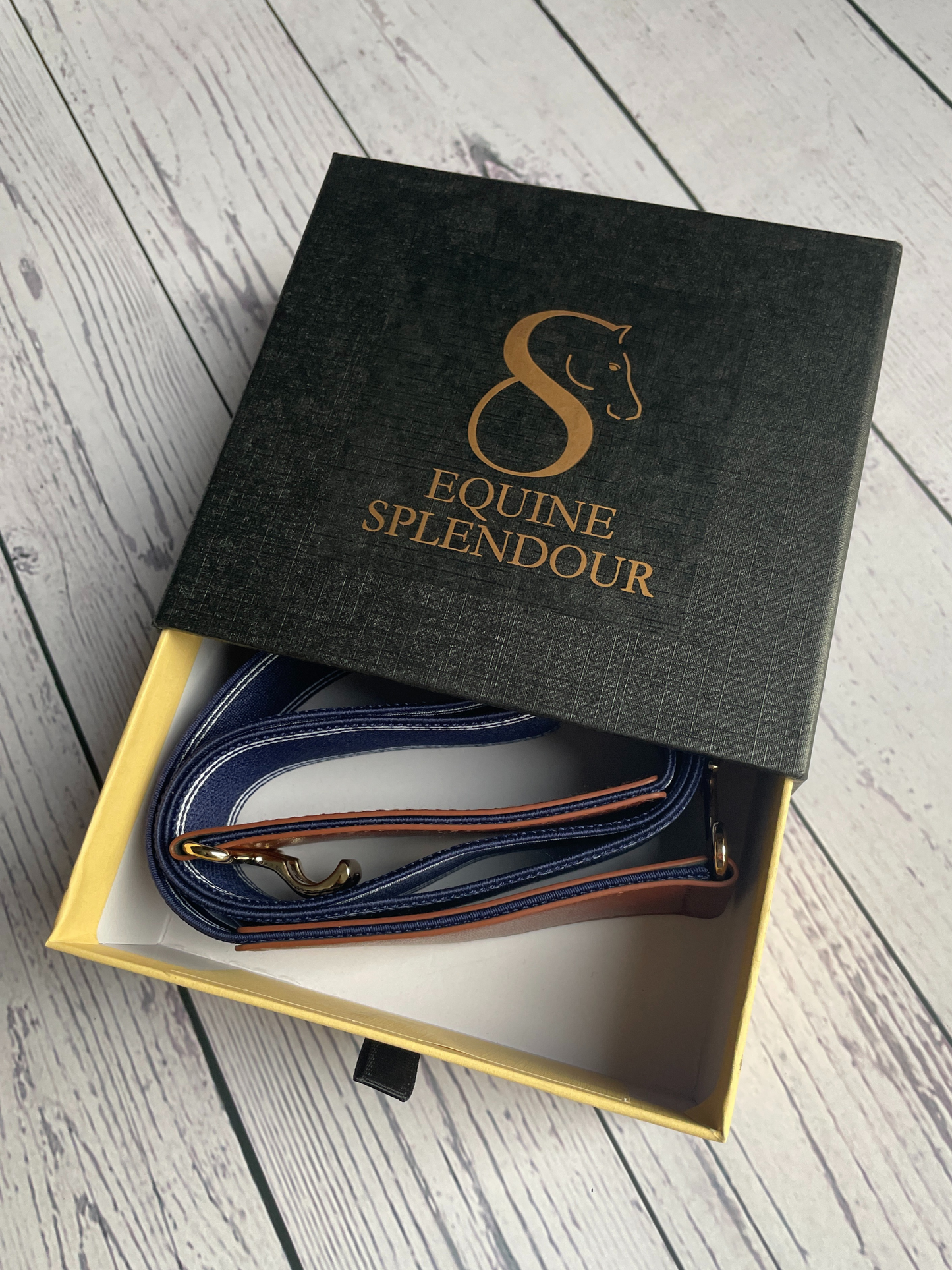 Luxury Comfy-Belt Navy