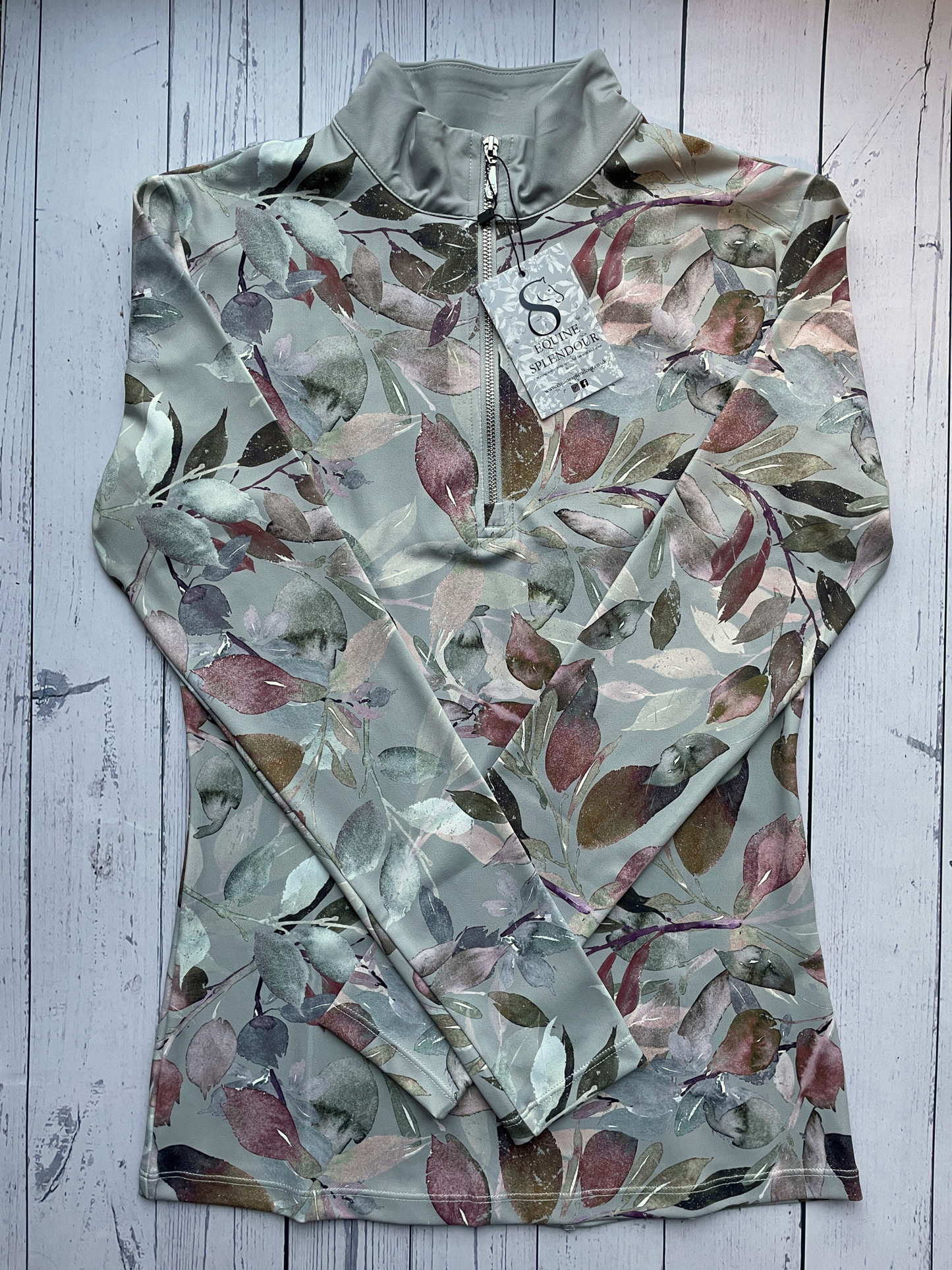 Misty Grey Long Sleeve Base Layer