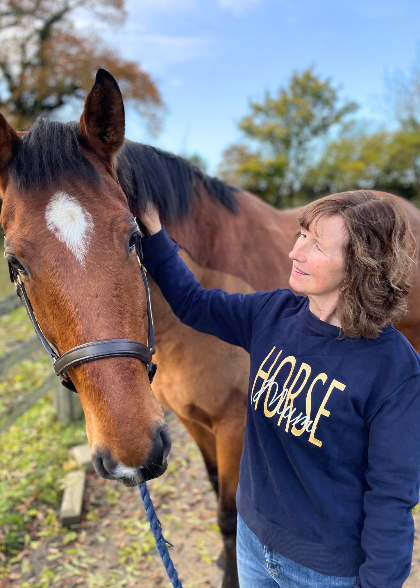 Horse Mum Crew Neck Sweatshirt
