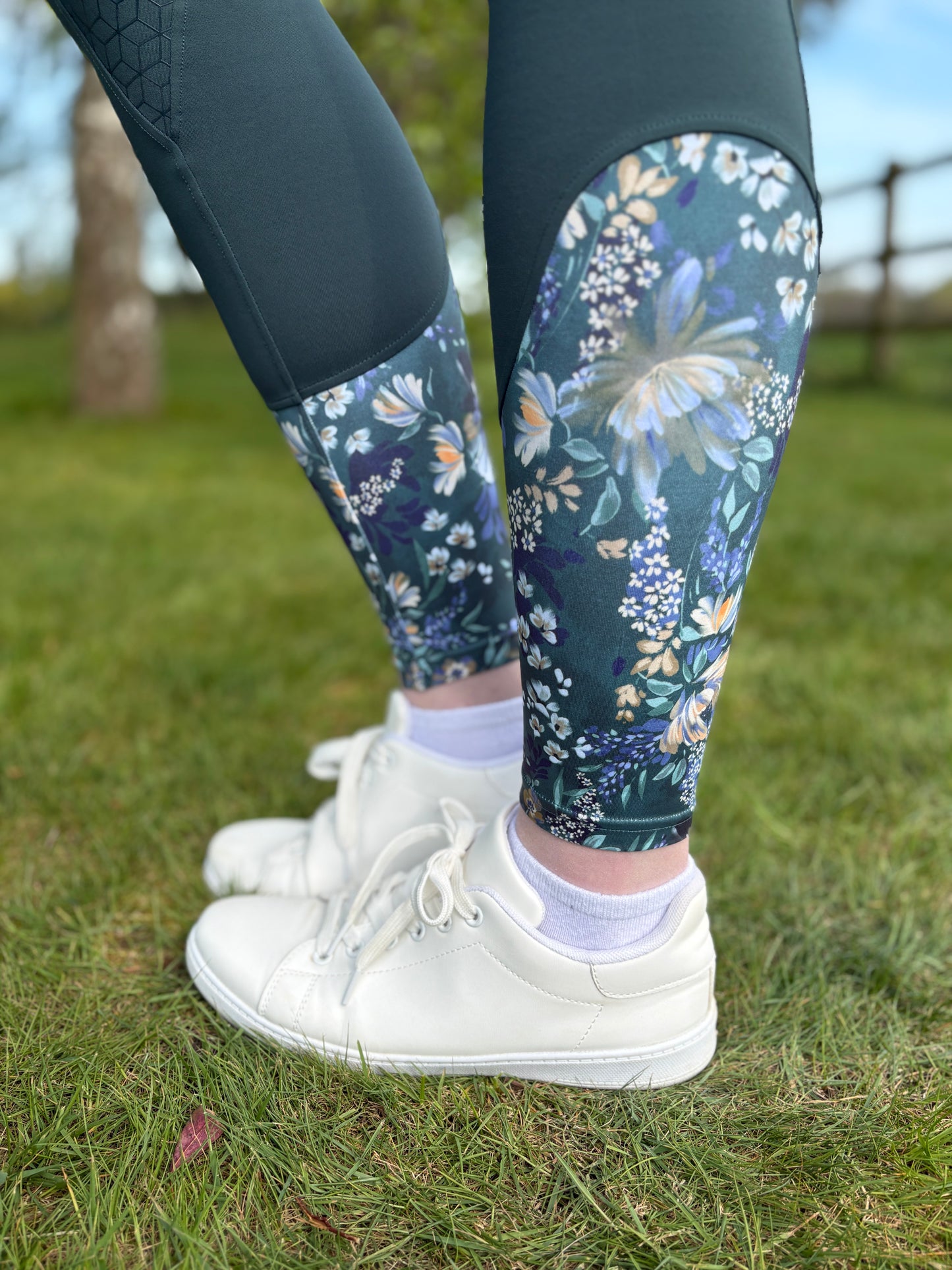 Emerald Sensation Full Seat Riding Leggings