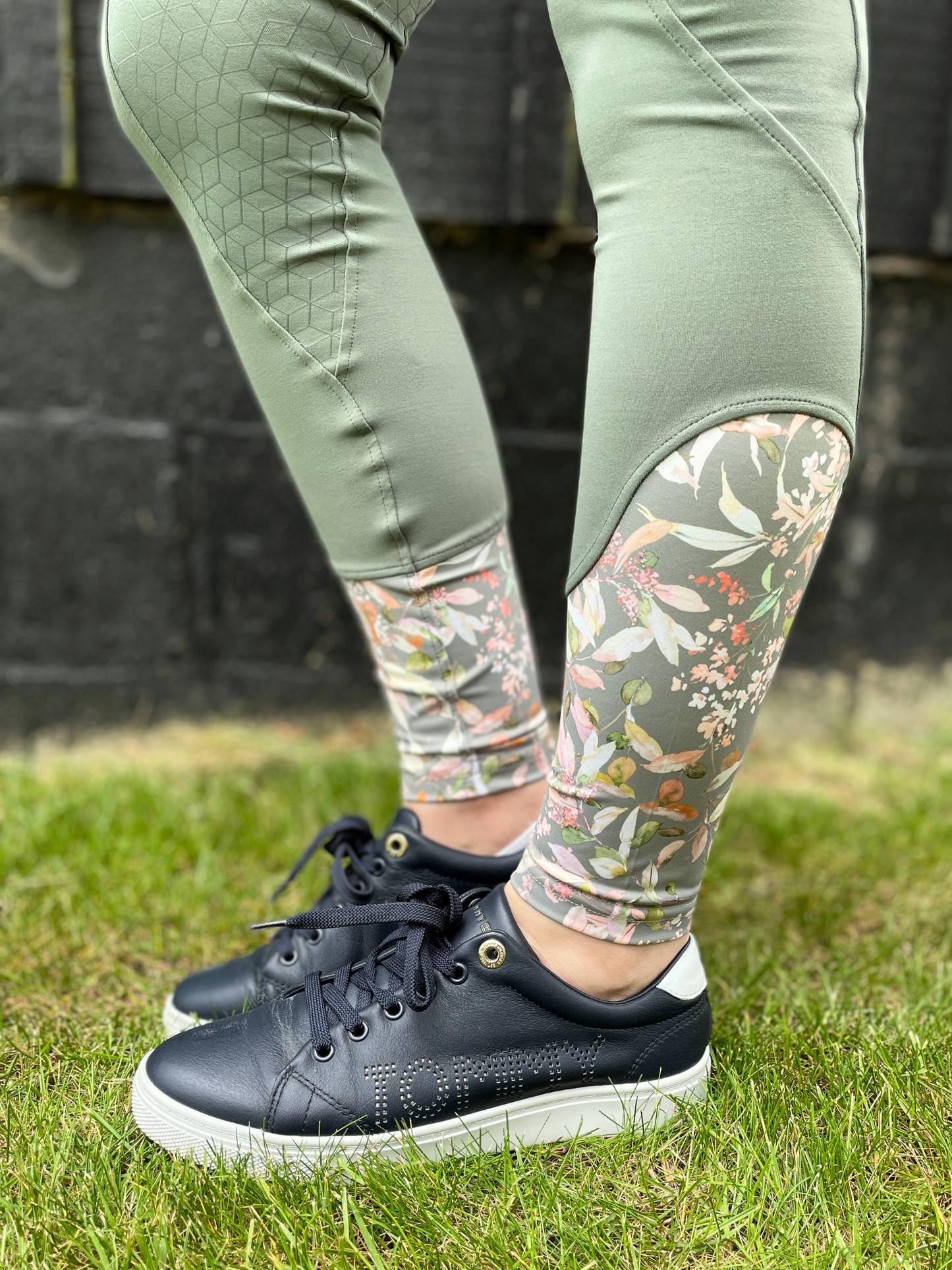Olive Garden Riding Standard Leggings/Tights (Non Silicone)