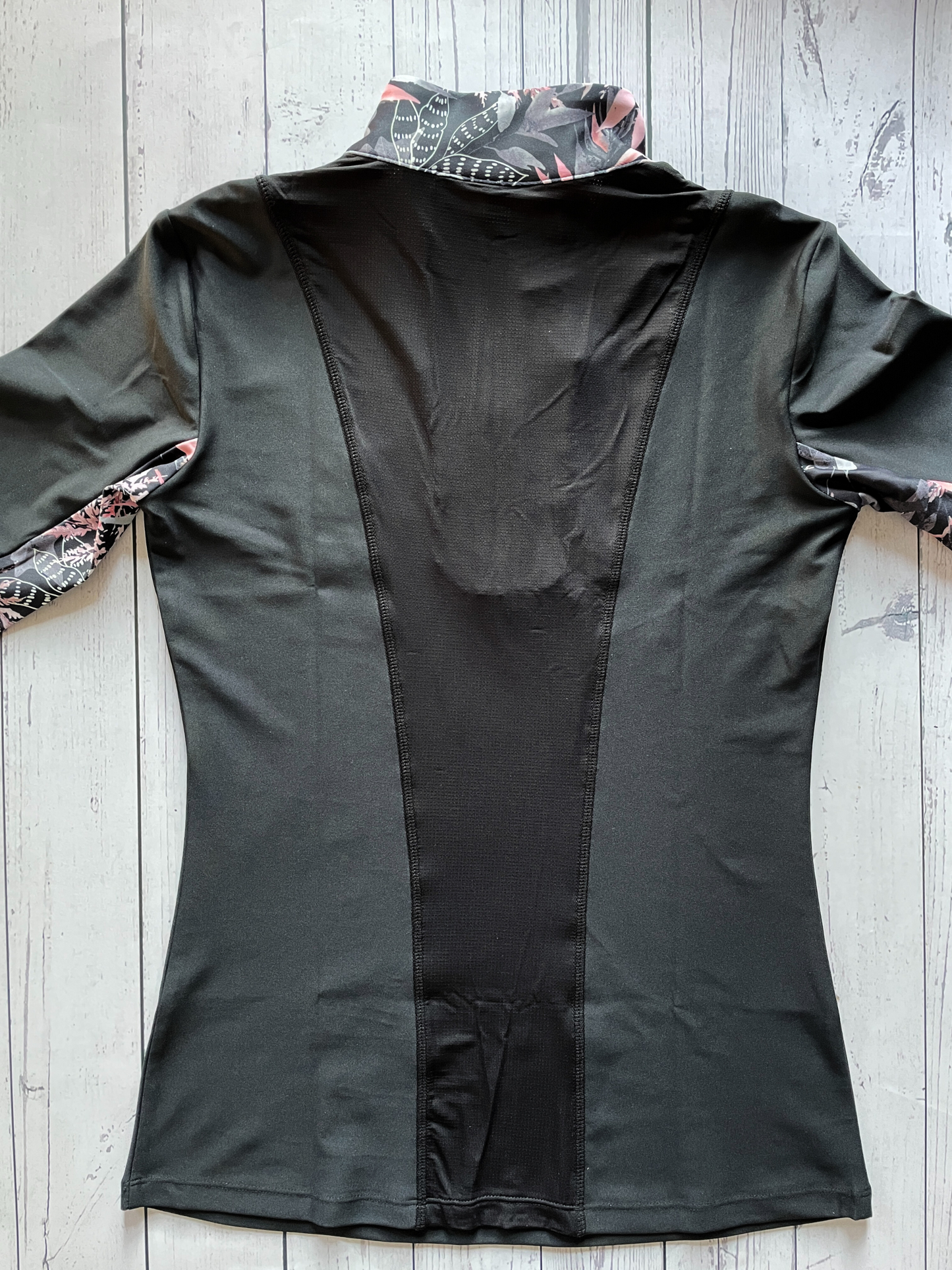 Secret Garden Black Long Sleeve Base Layer