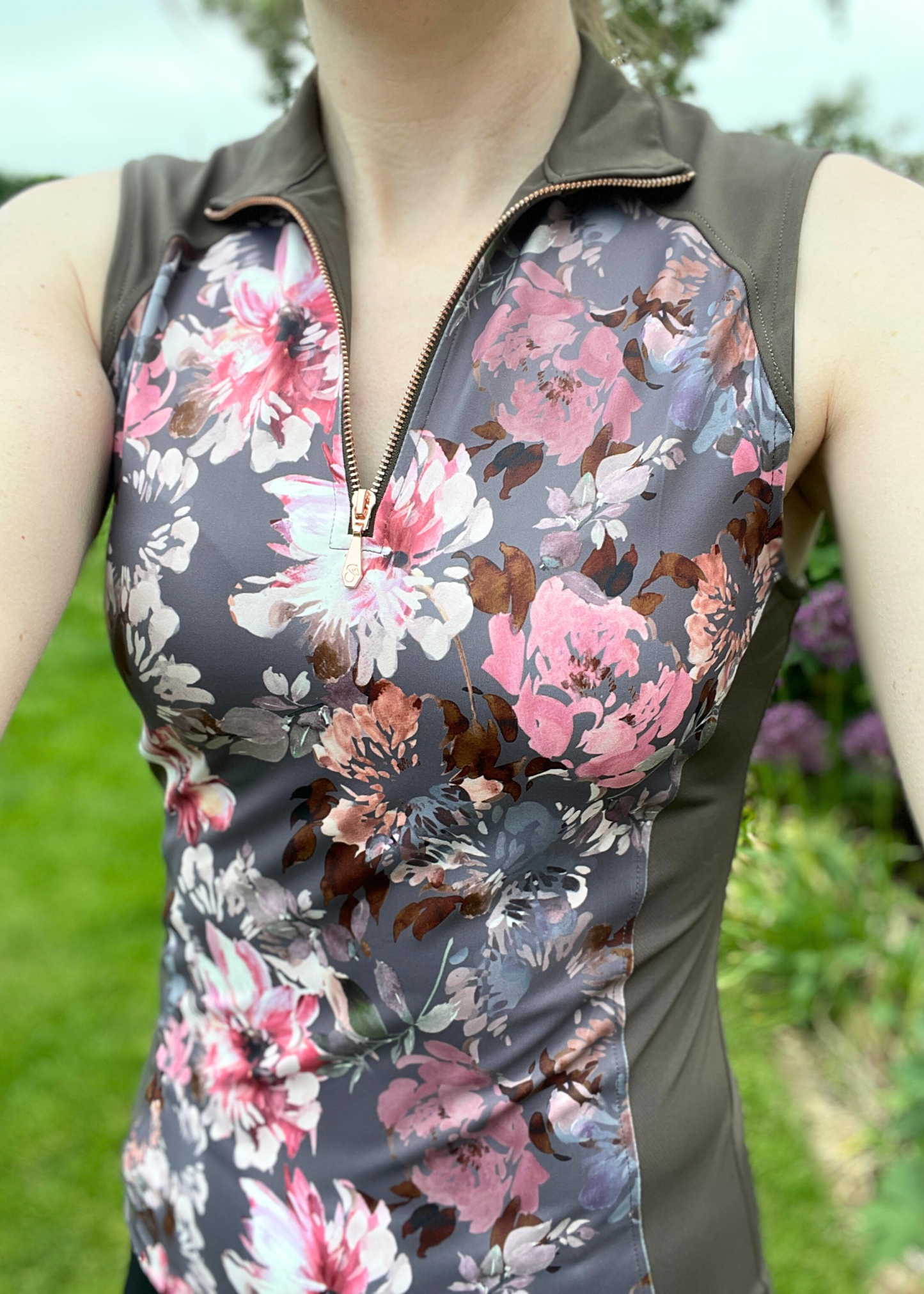 Mocha Indulgence Sleeveless Base Layer