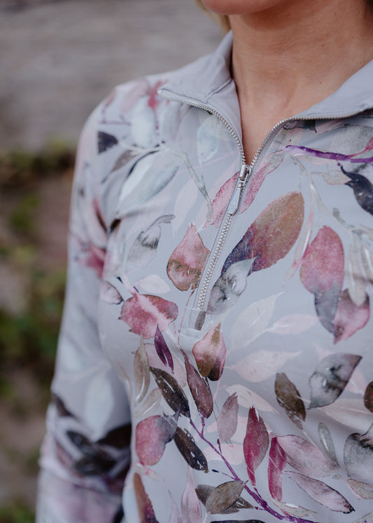 Misty Grey Long Sleeve Base Layer