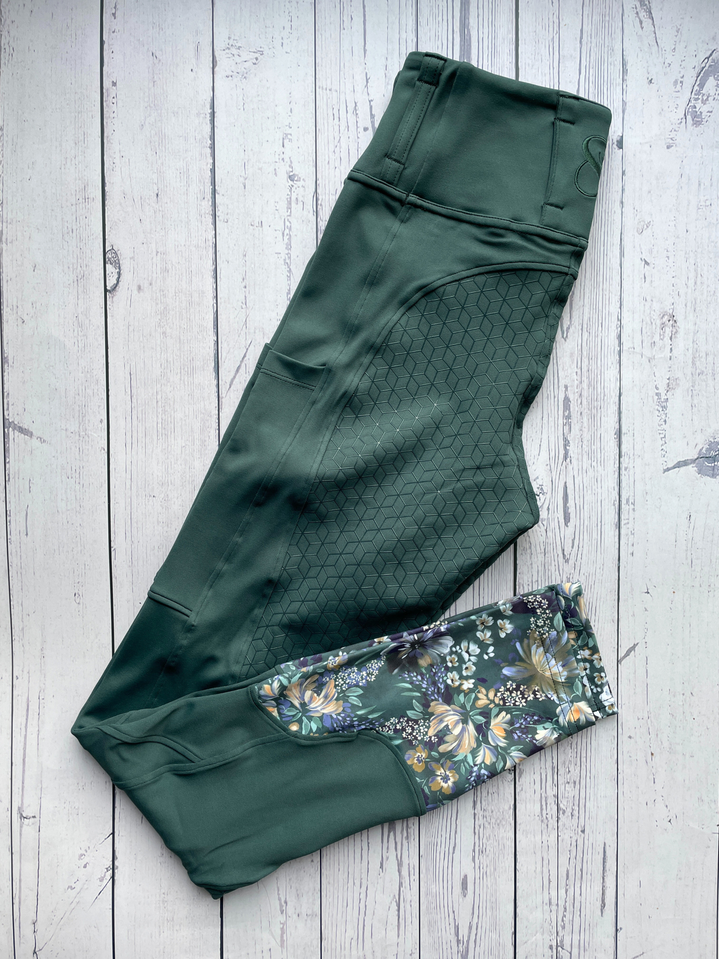 Emerald Sensation Full Seat Riding Leggings