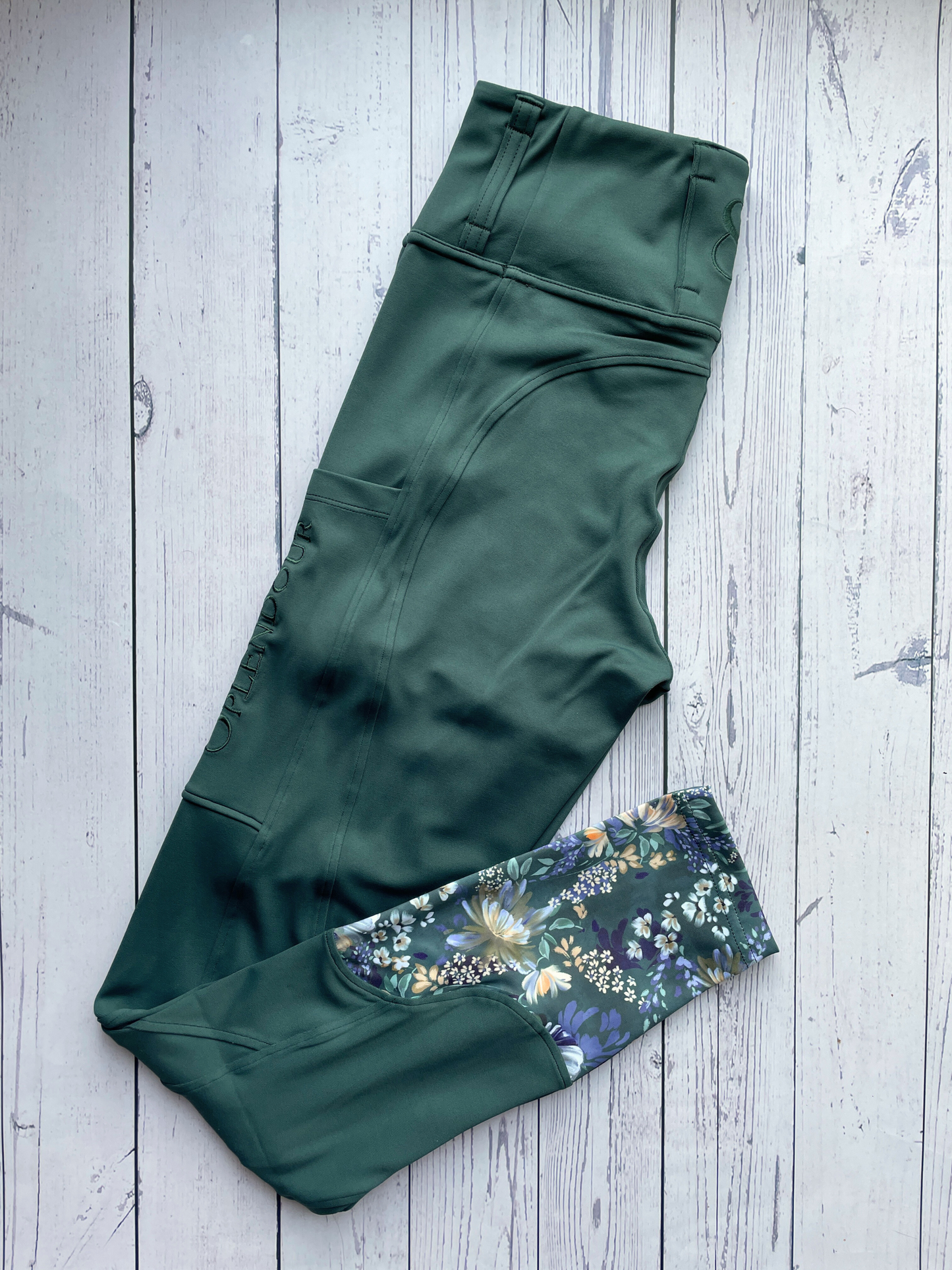Emerald Sensation Standard Riding Leggings/Tights (Non Silicone)