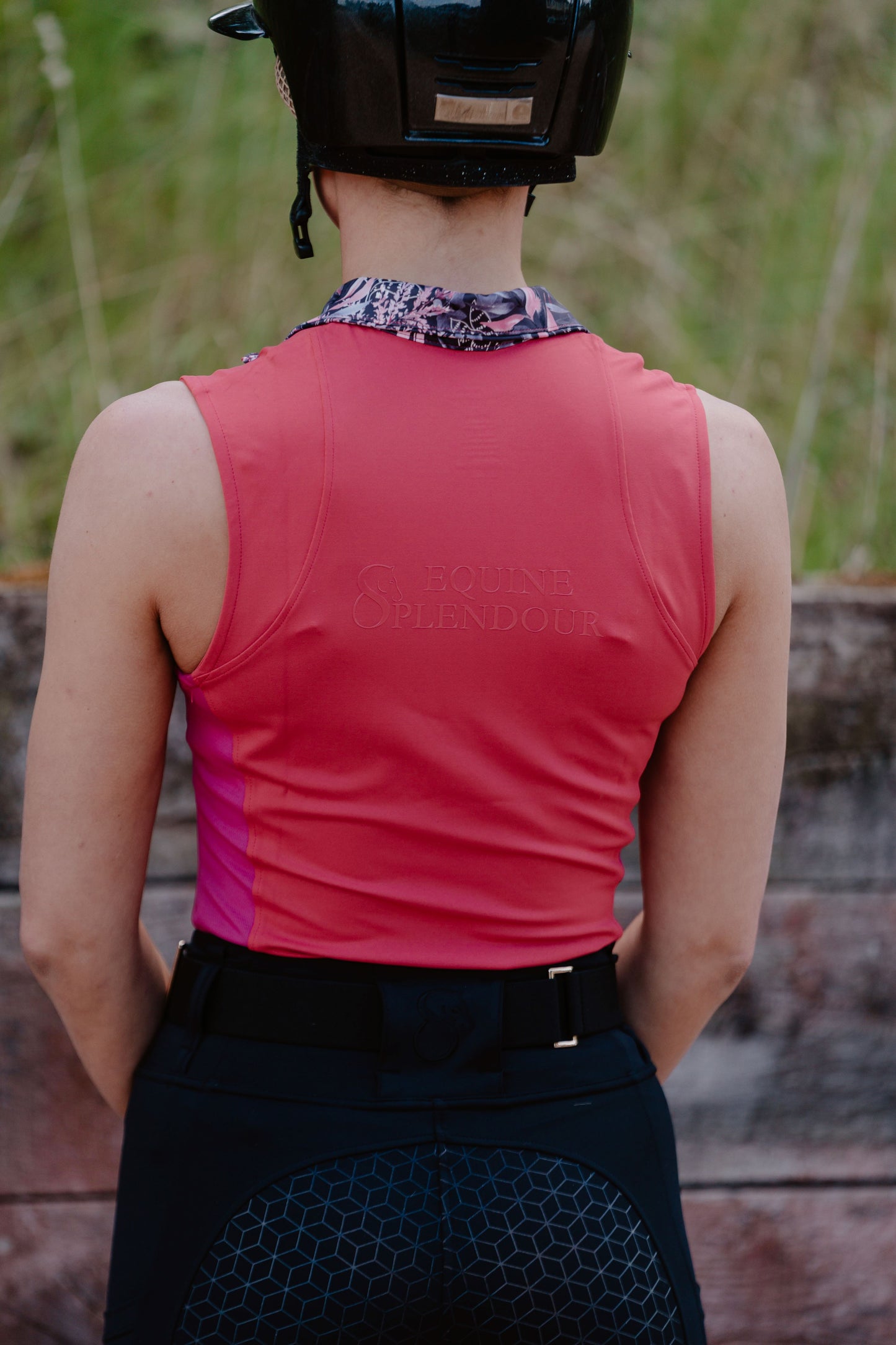 Secret Garden Pink Sleeveless Base Layer