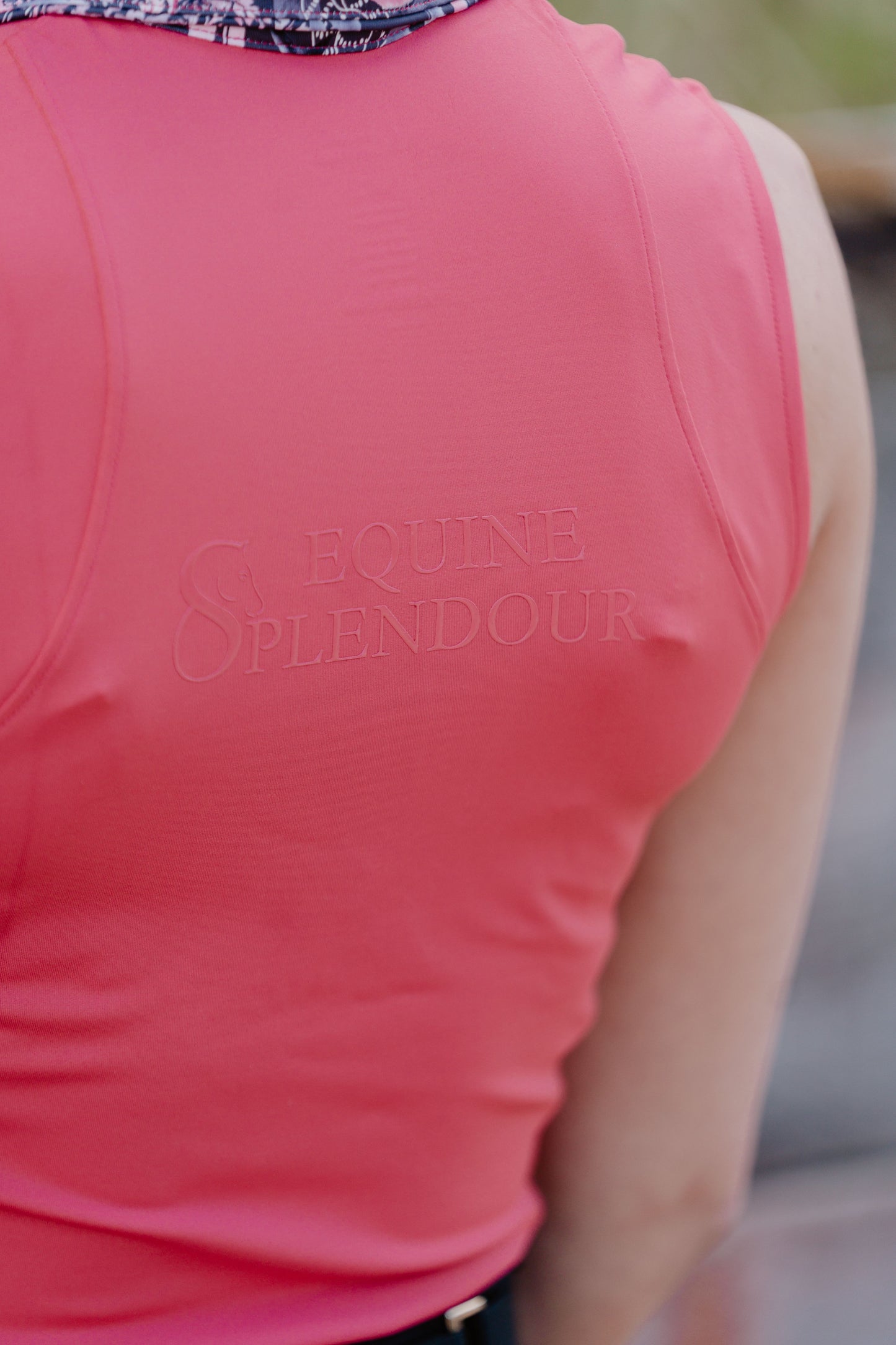 Secret Garden Pink Sleeveless Base Layer