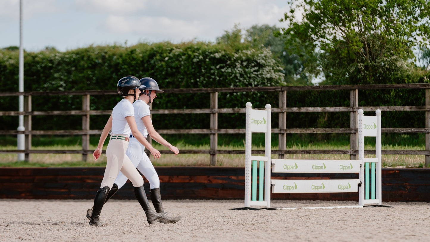 Custard Cream Competition Standard Riding Leggings/Tights (Non Silicone)