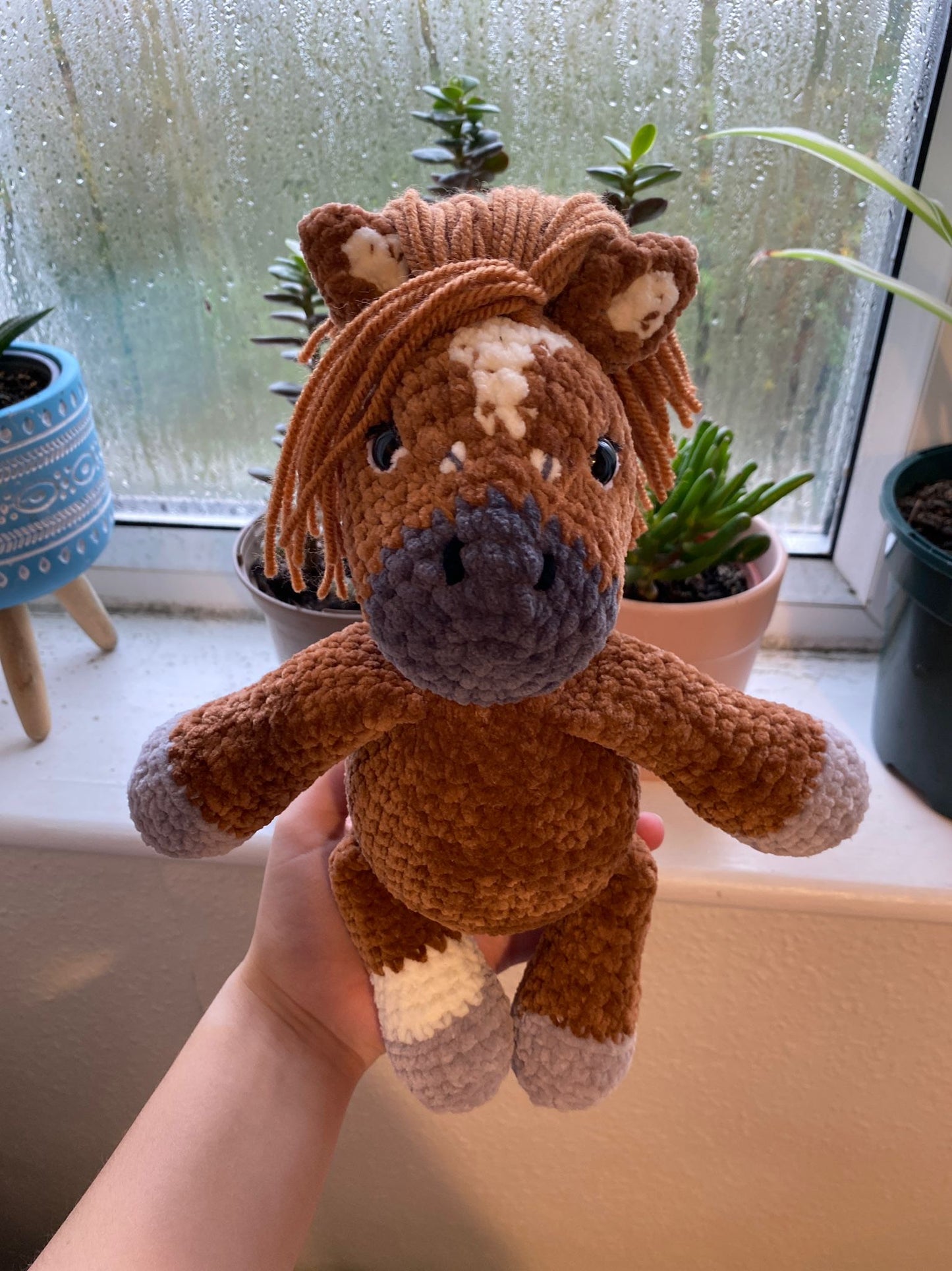 Custom Crochet Horse