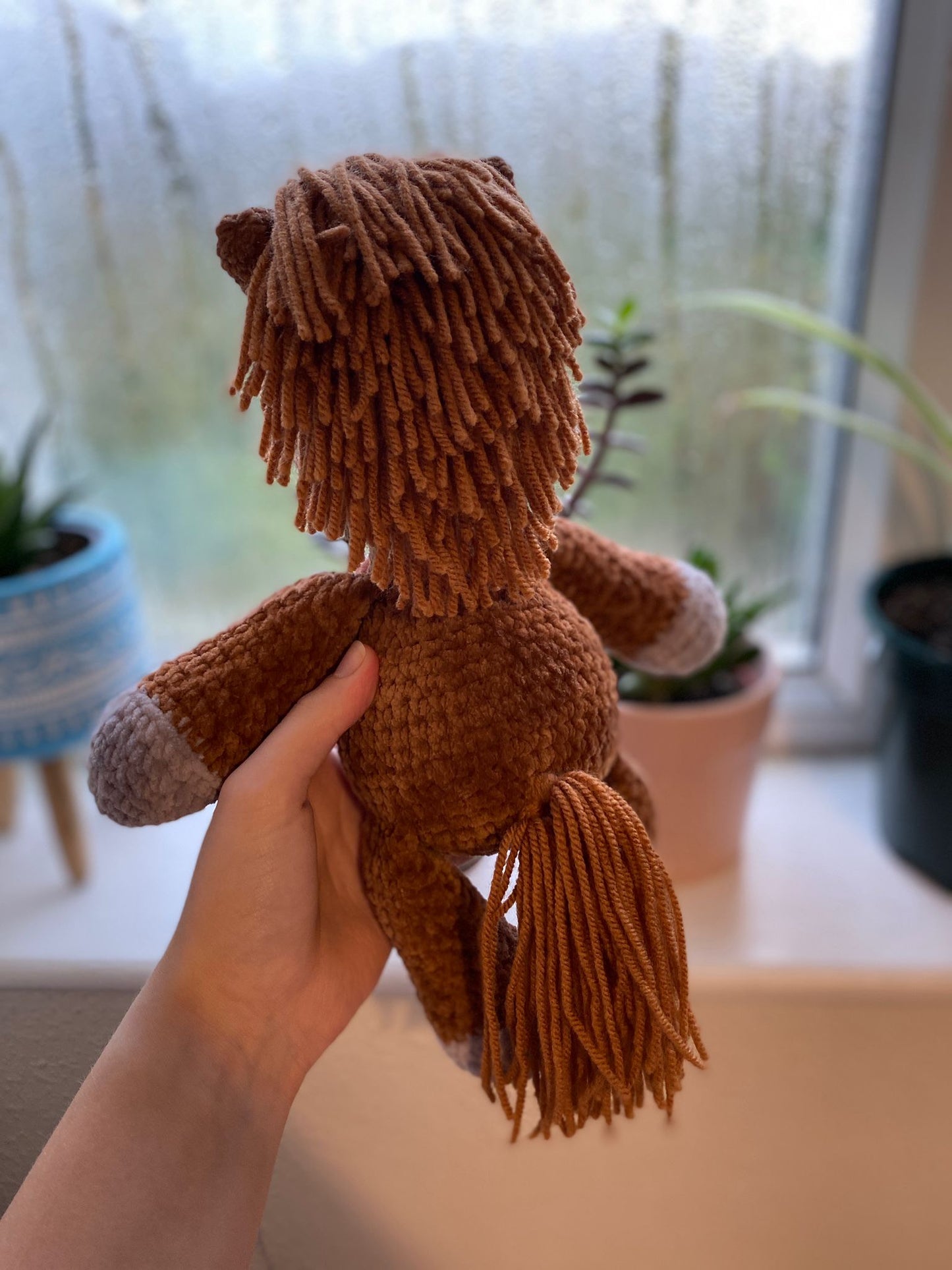 Custom Crochet Horse