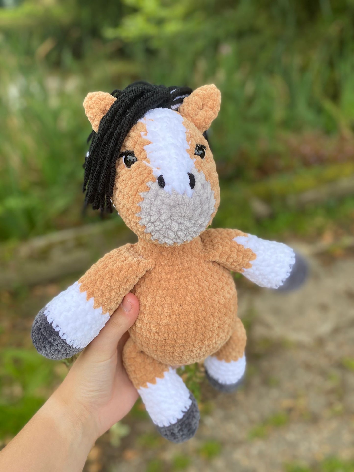 Custom Crochet Horse