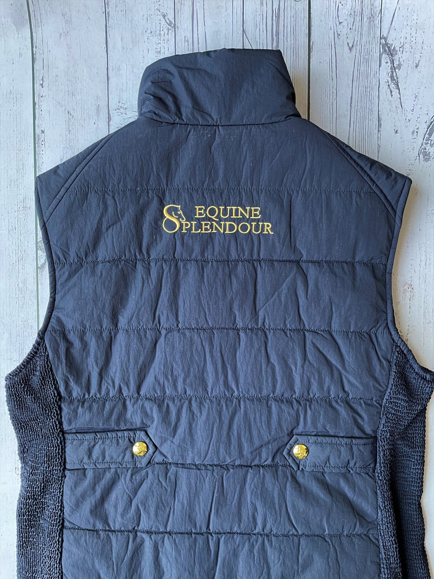 Autumn Navy Gilet