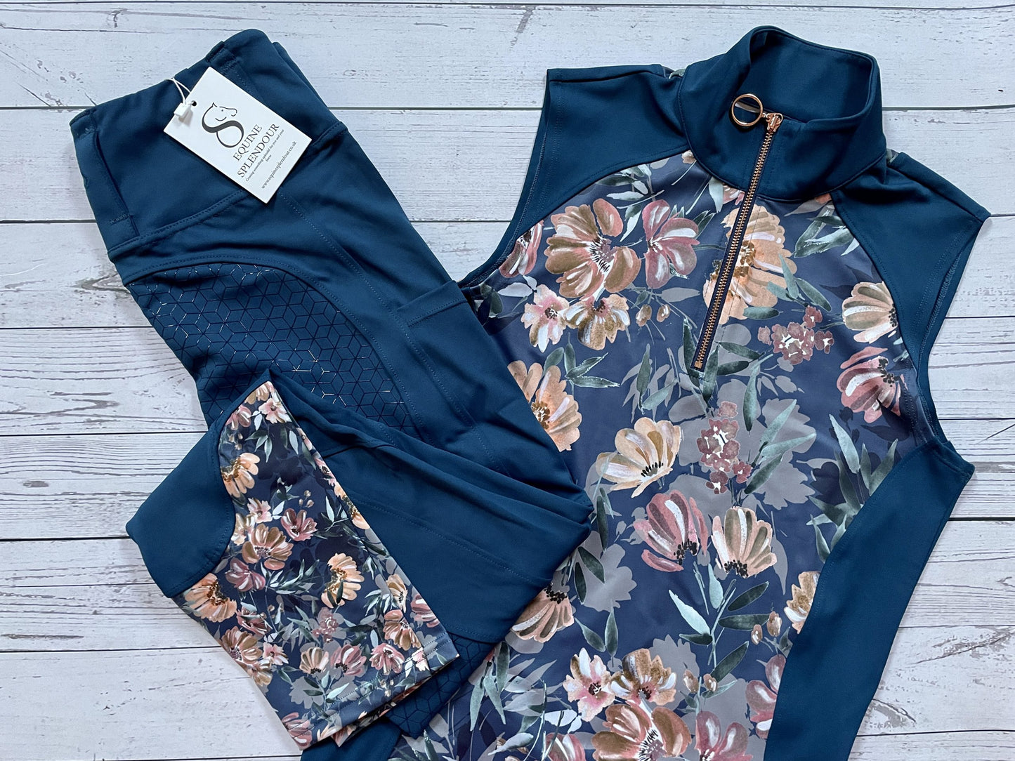 Teal Delight Sleeveless Base Layer