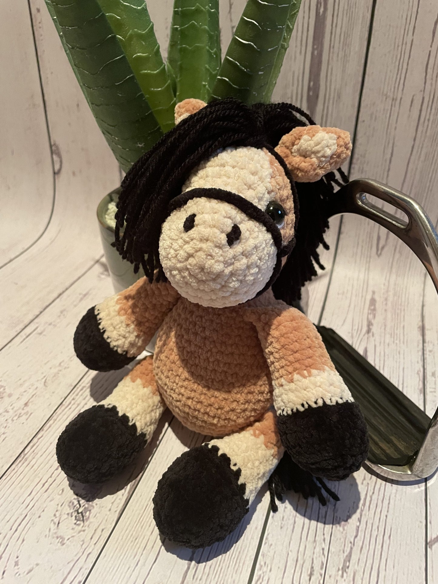 Custom Crochet Horse