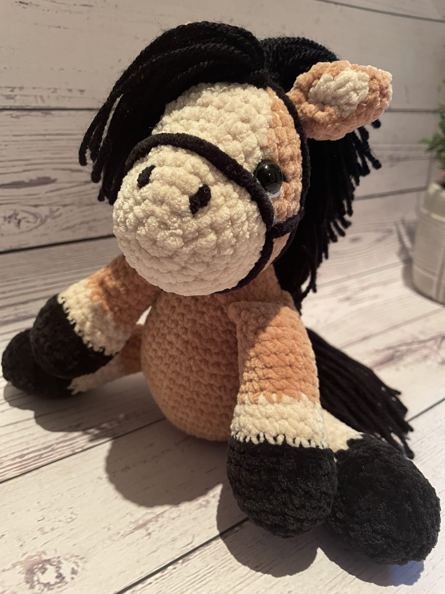 Custom Crochet Horse