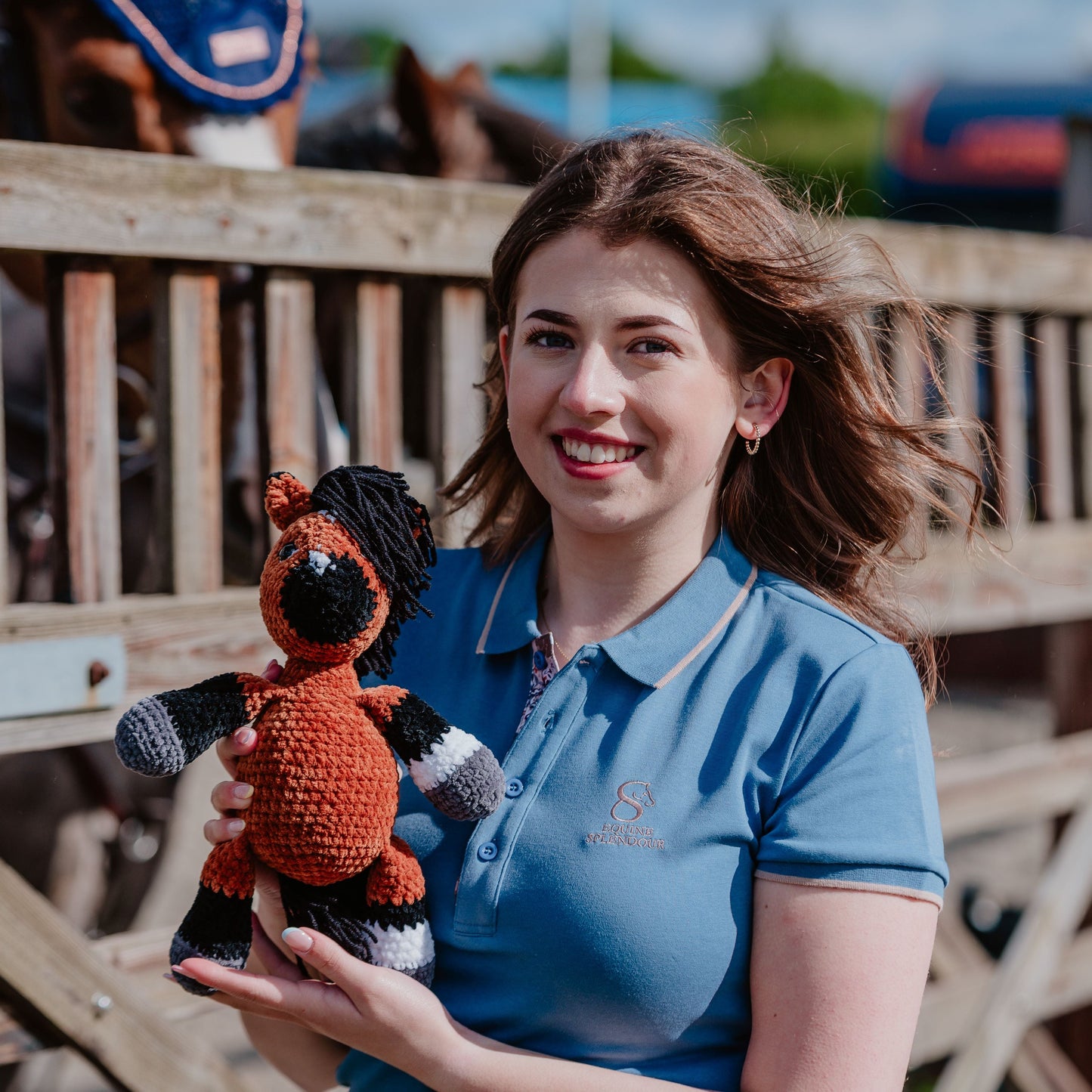 Custom Crochet Horse