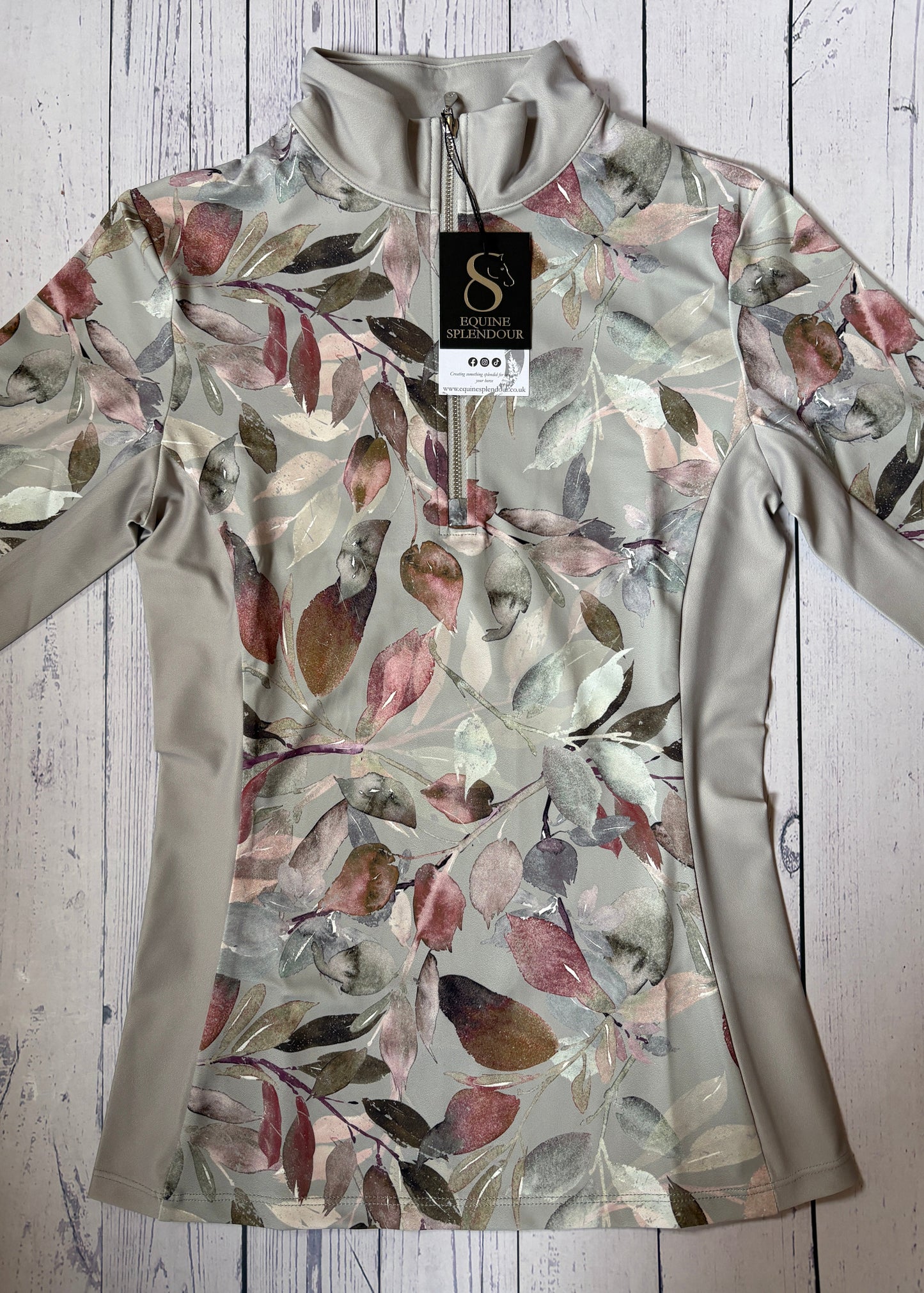 Misty Grey Long Sleeve Base Layer