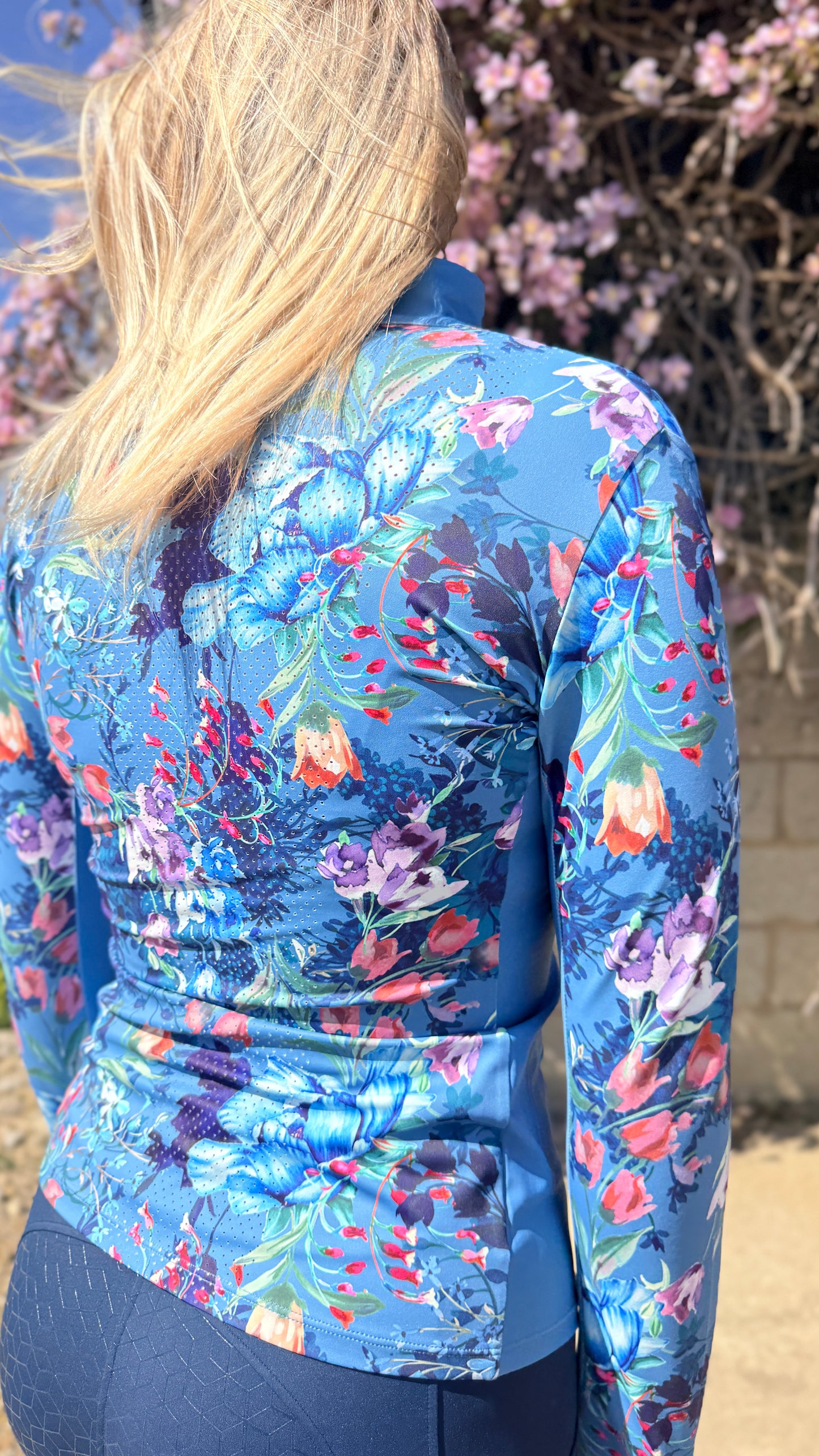 Botanic Navy Long Sleeve Base Layer