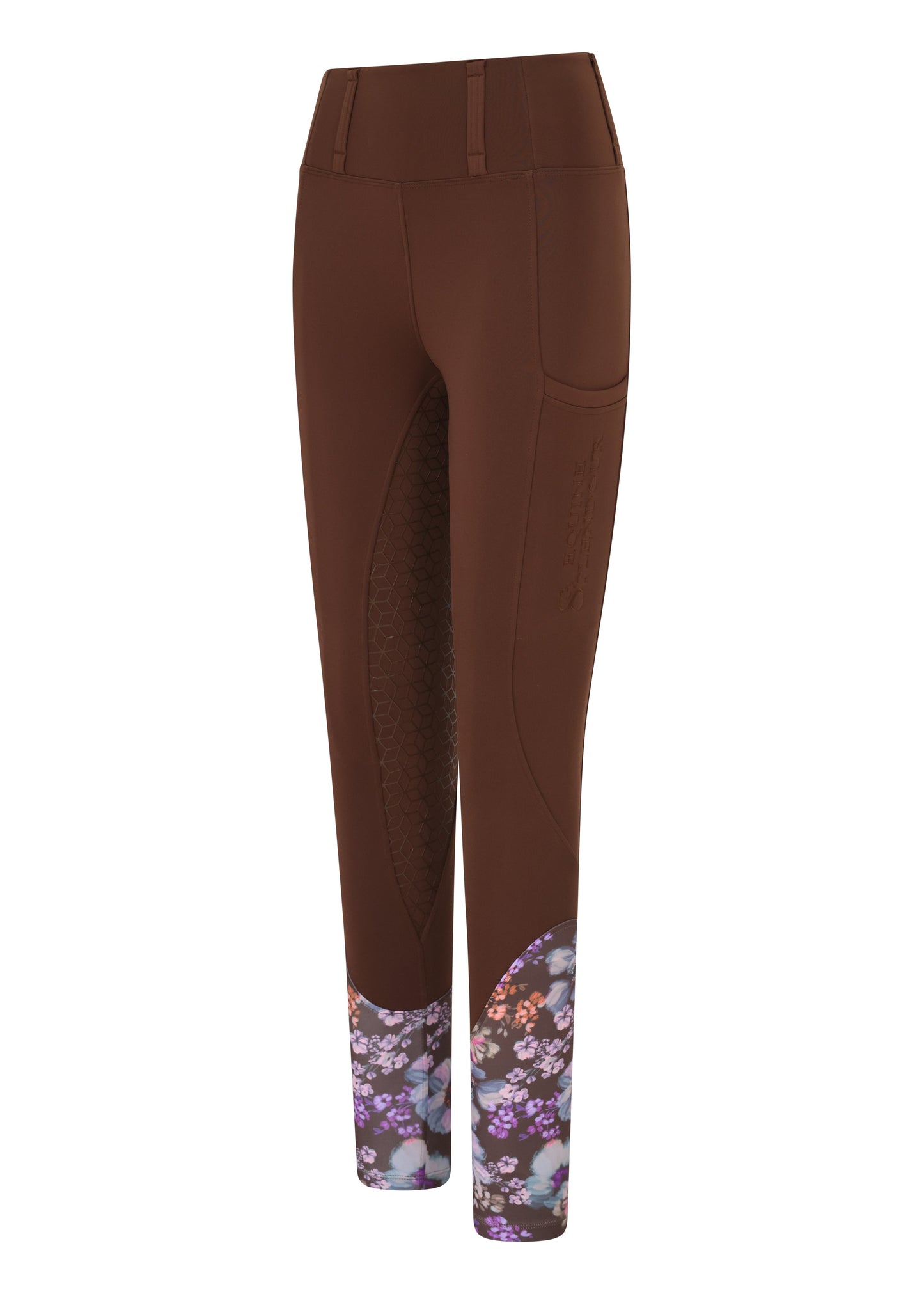 Rich Chocolate All Season Full Seat Riding Leggings/Tights - Water Resistant