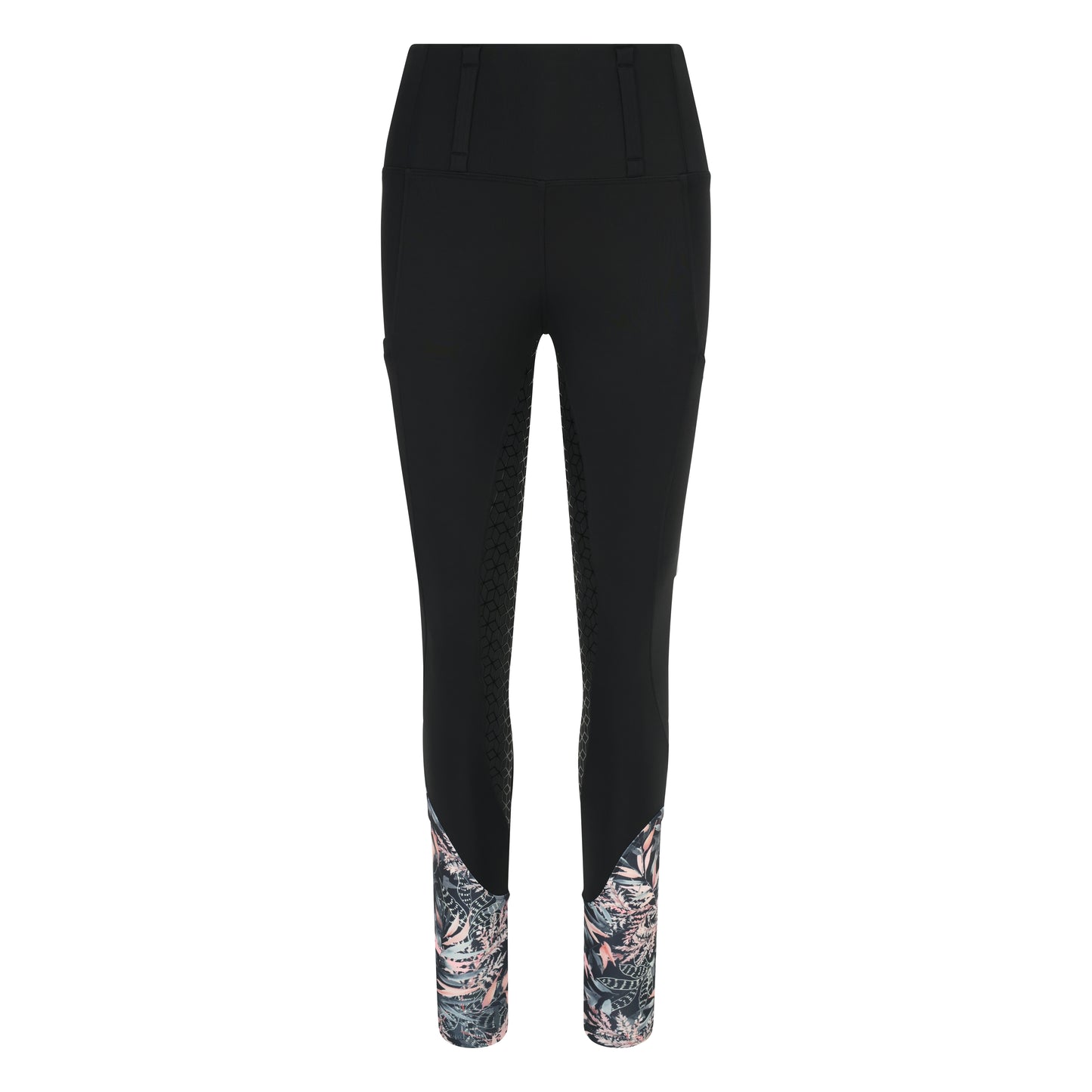 Secret Garden Black All Season Full Seat Riding Leggings/Tights - Water Resistant