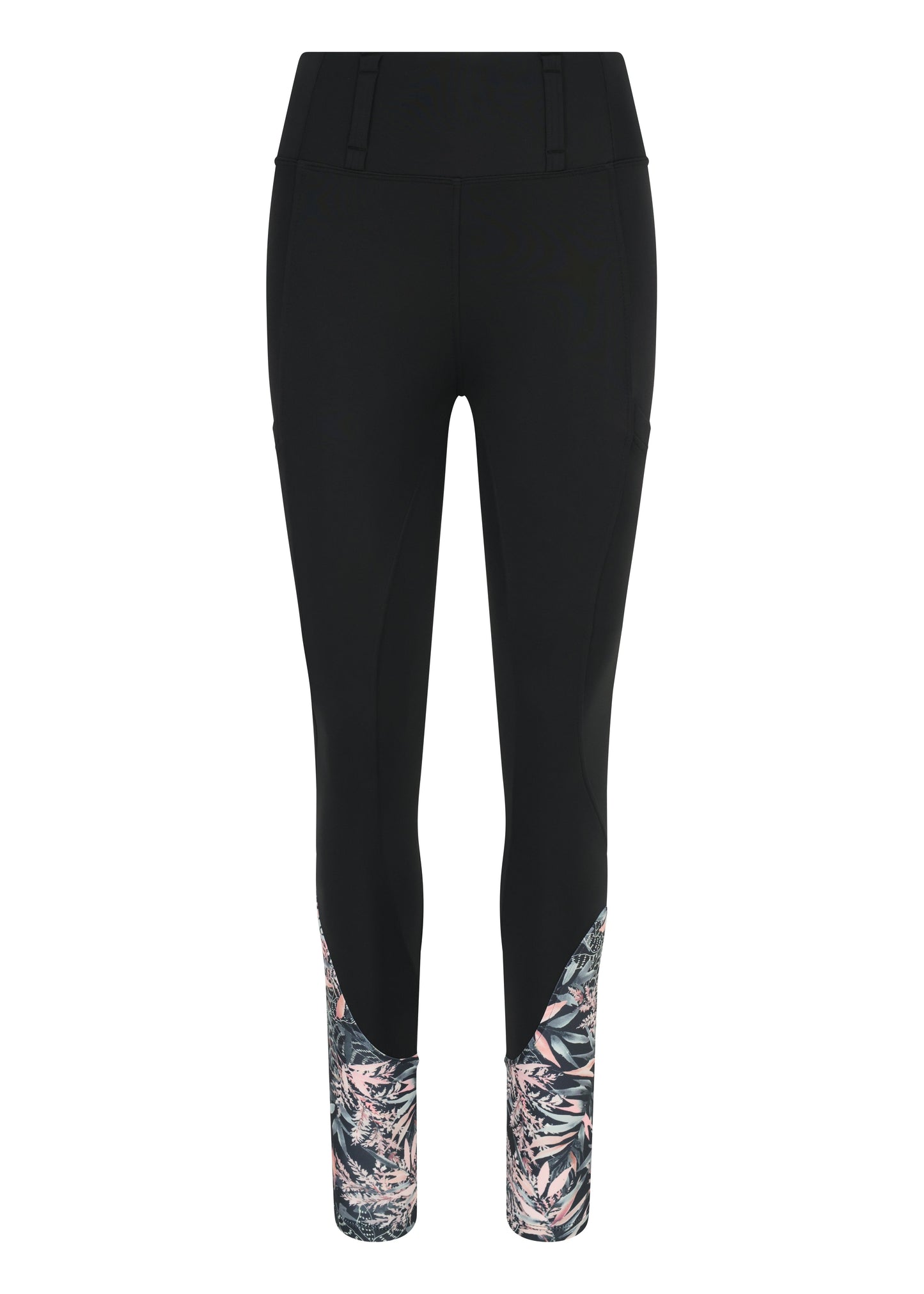 Secret Garden Black All Season Riding Leggings/Tights (Non Silicone) - Water Resistant
