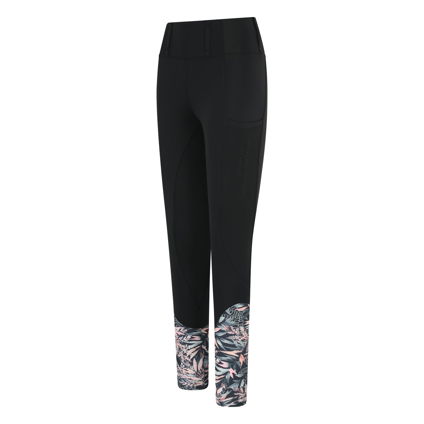 Secret Garden Black All Season Riding Leggings/Tights (Non Silicone) - Water Resistant