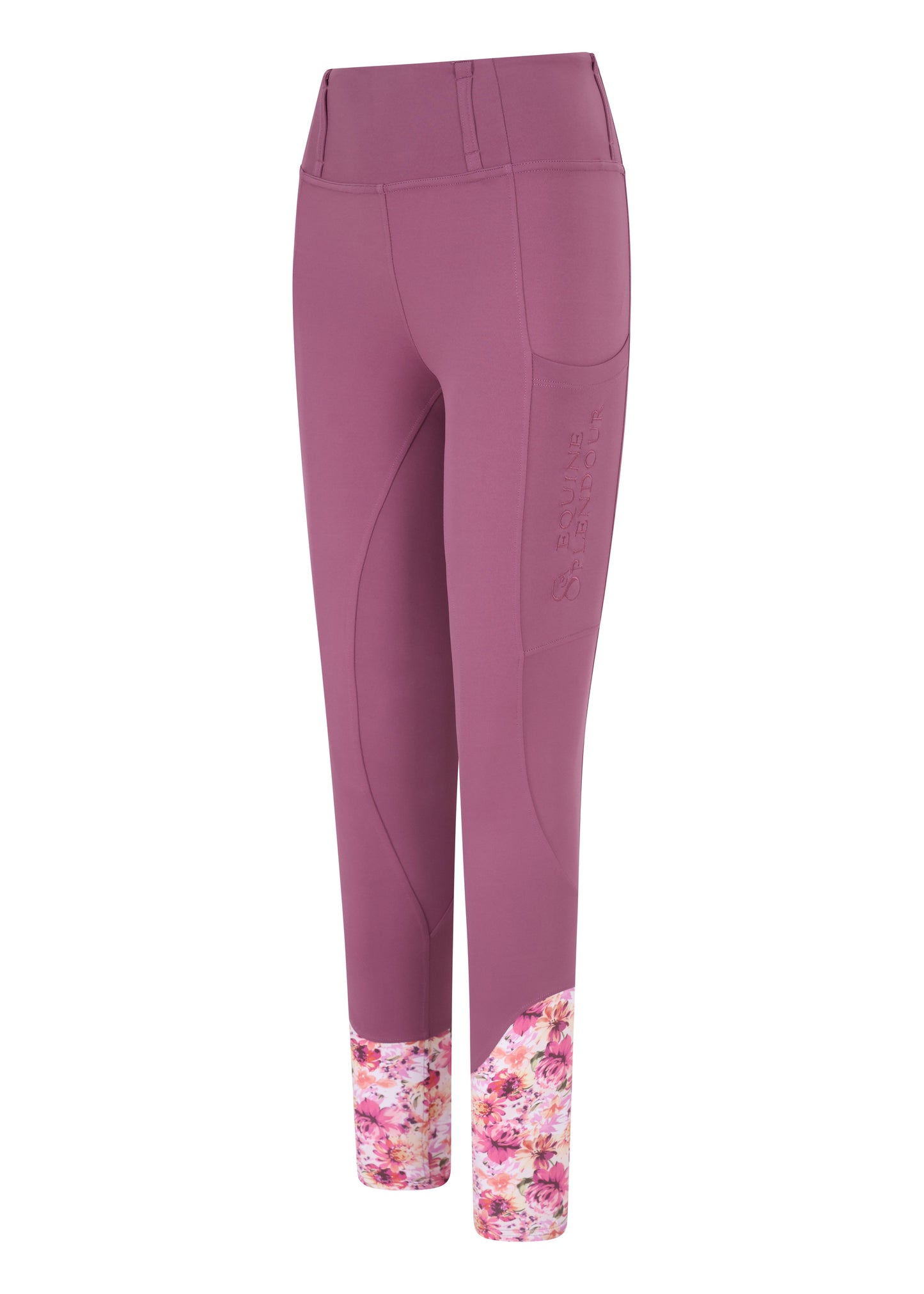 Spring Pink Standard Riding Leggings/Tights (Non Silicone)