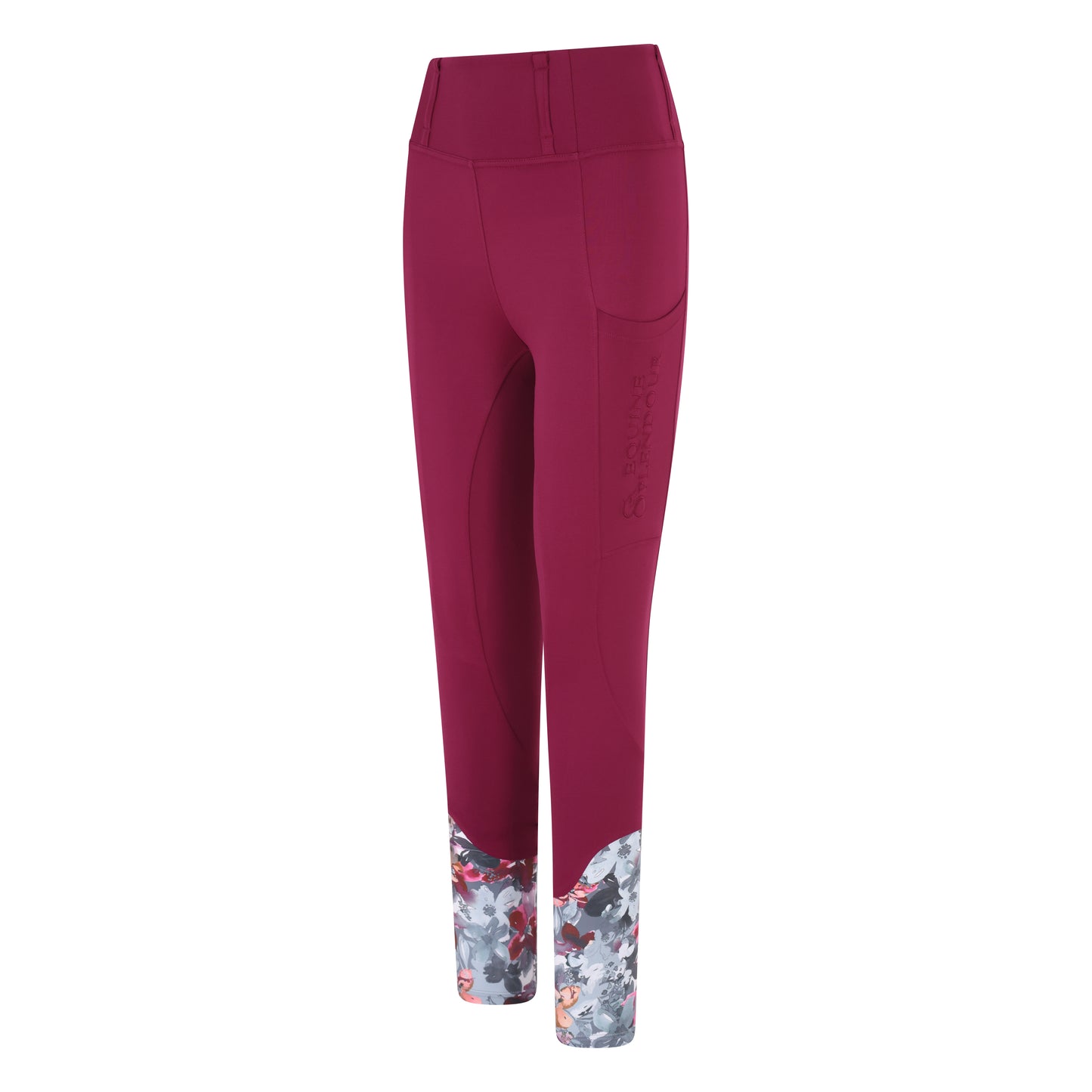 Wild Magenta Standard Riding Leggings/Tights (Non Silicone)