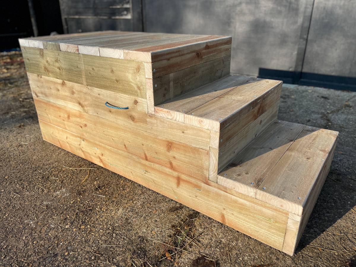 Custom Mounting Block Mounting Block – Equine Splendour